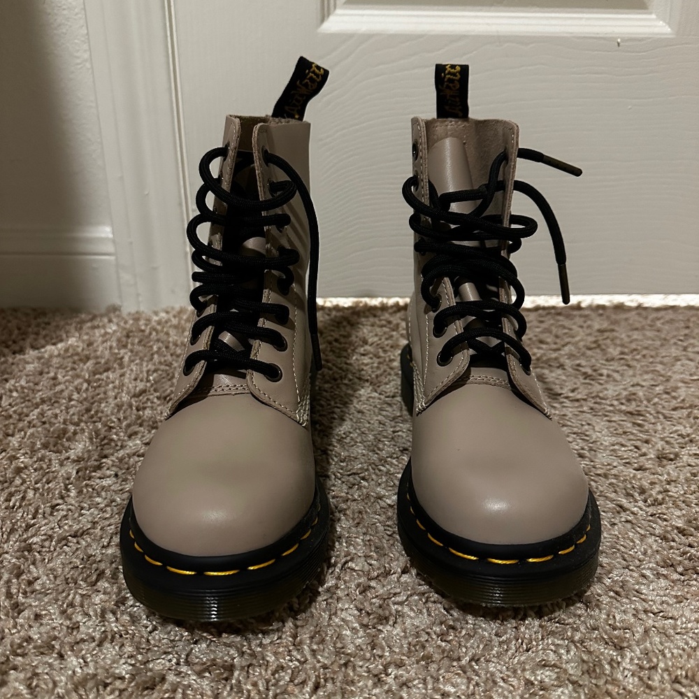 Size 6 Nude Doc Martens